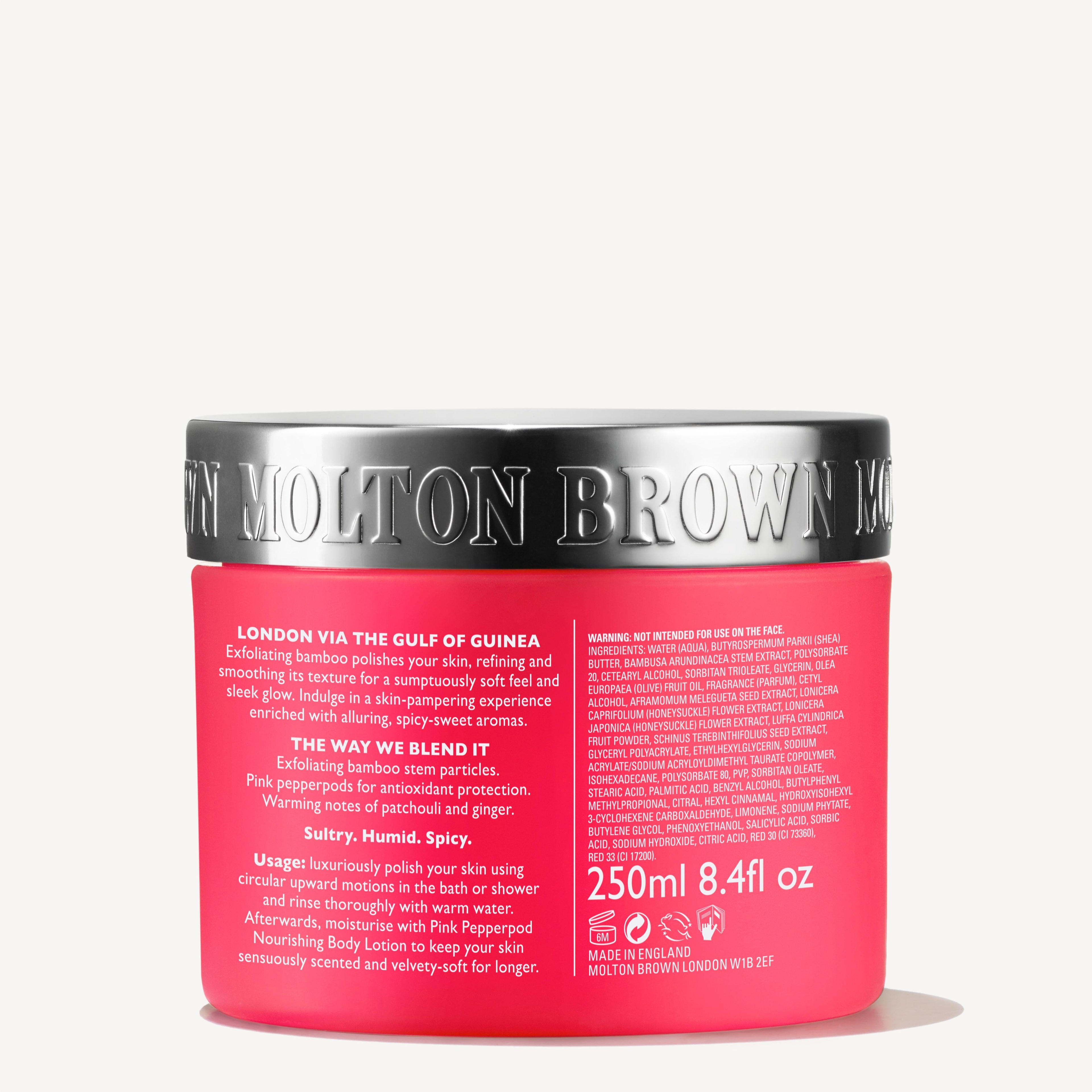 Peeling do ciała Fiery Pink Pepper Molton Brown