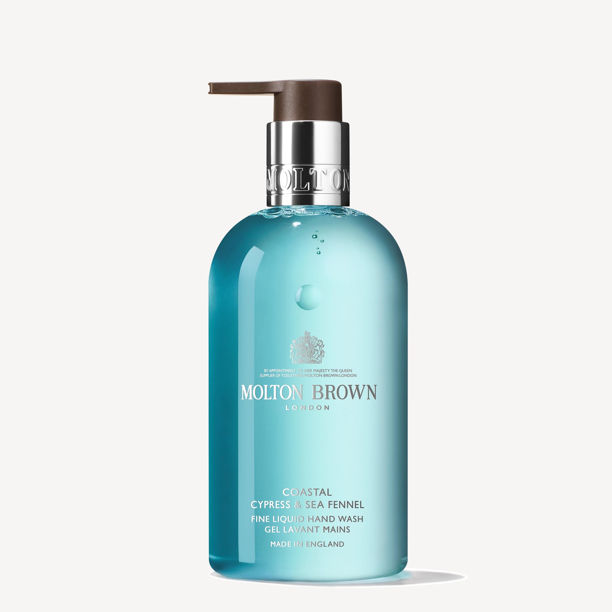 Coastal Cypress & Sea Fennel delikatne mydło do rąk w płynie Molton Brown